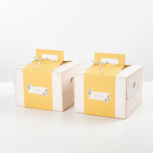 custom sleeves with handle packaging