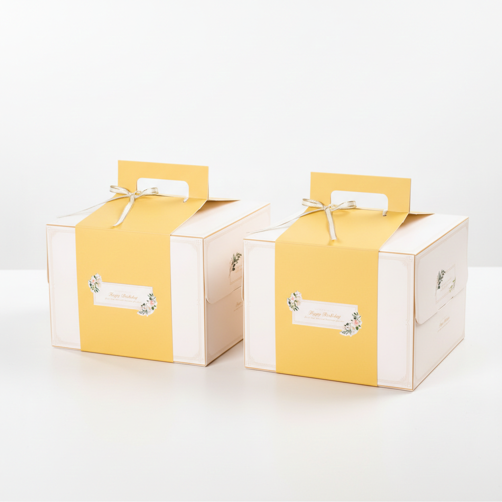 custom sleeves with handle packaging