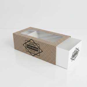 custom sleeves with window packaging